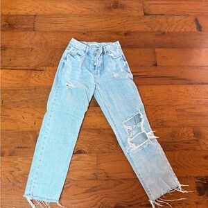 PacSun Light Blue Straight Leg Jeans